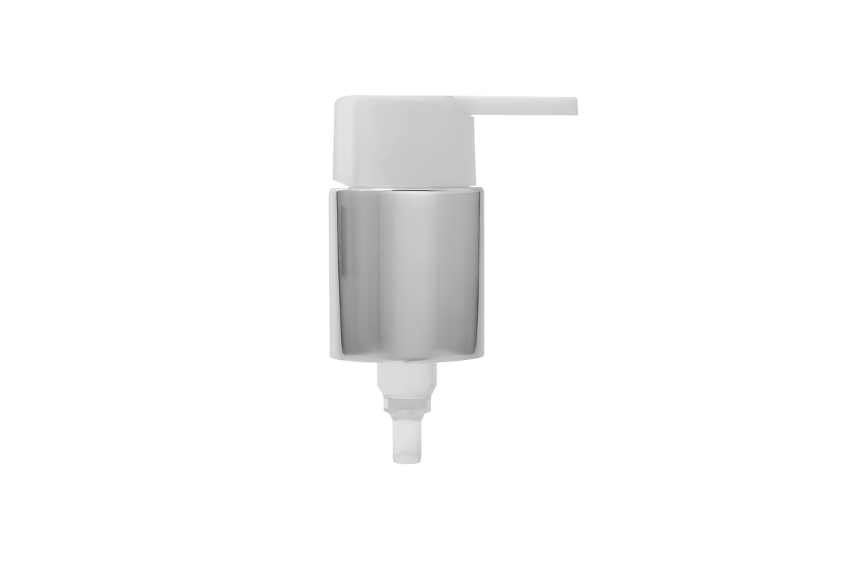 Дозатор 24/410 с носиком серебряный Дозатор 24/410 с носиком серебряный