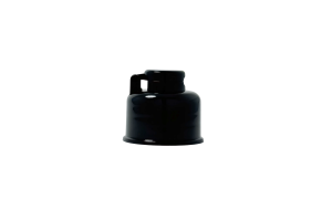 Колпачок флип-топ black cap/28 черный 